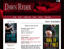 Tablet Screenshot of dawnryder.com